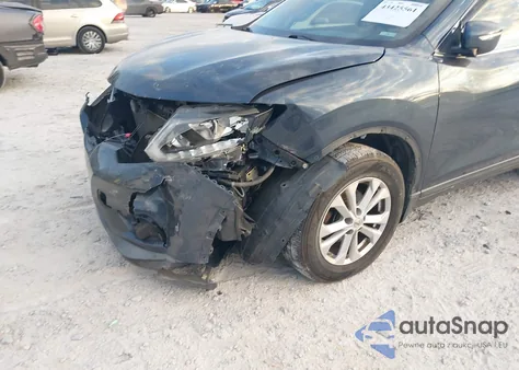 2015 Nissan Rogue Sv z USA, uszkodzony, nr VIN KNMAT2MT2FP539831